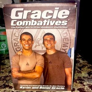 GRACIE COMBATIVES jiu-jitsu 13 DVD disc set